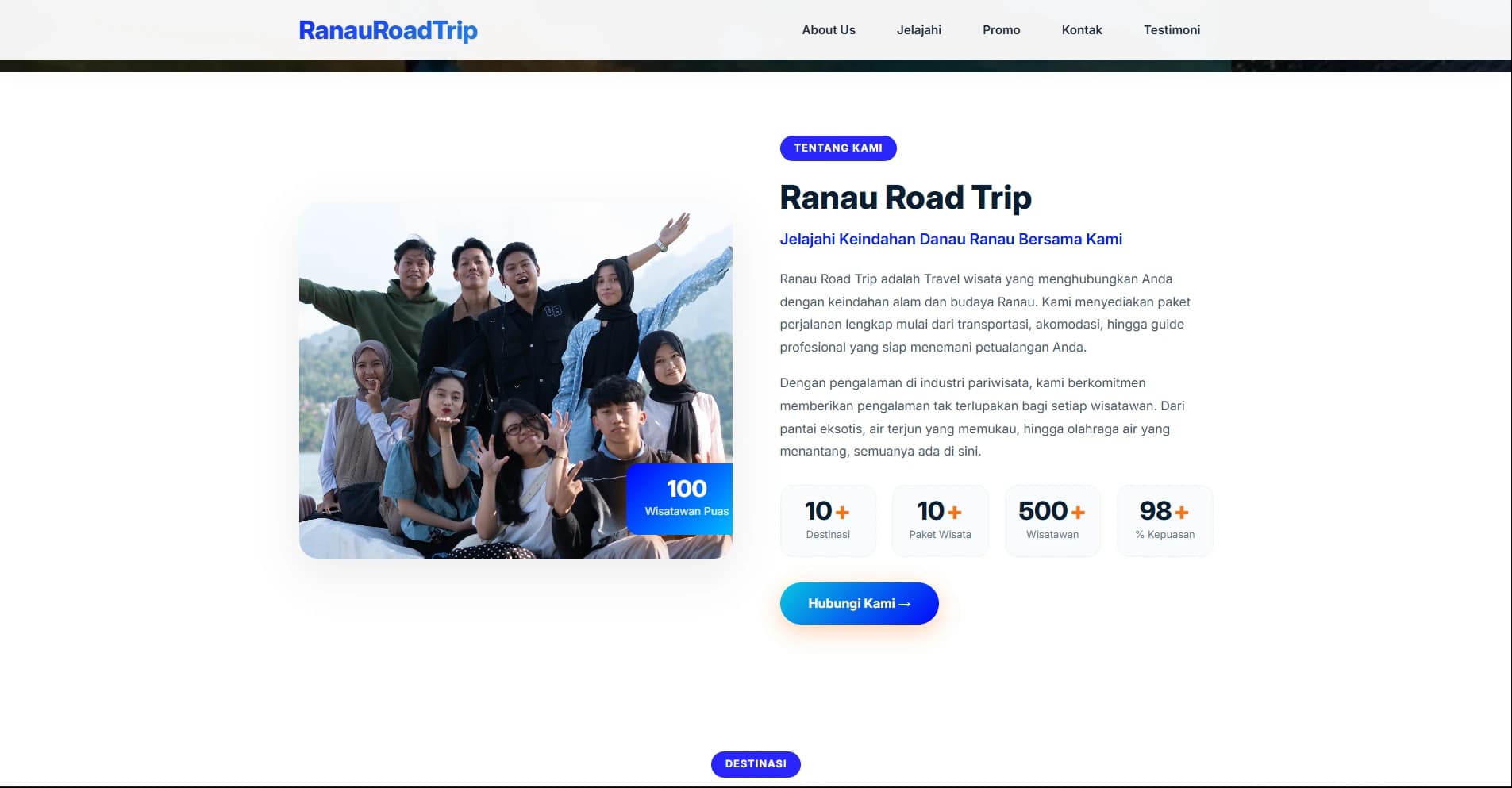 Ranauroadtrip Website